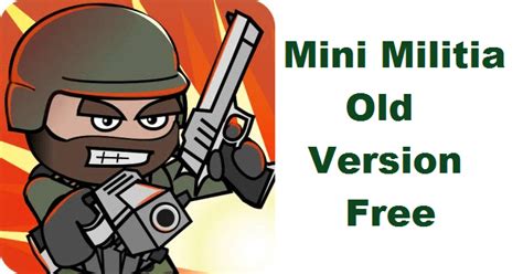 download mini militia old version